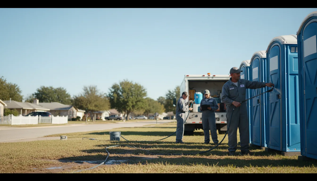 Long-Term Portable Toilet Rental in Elkhart, IL near me